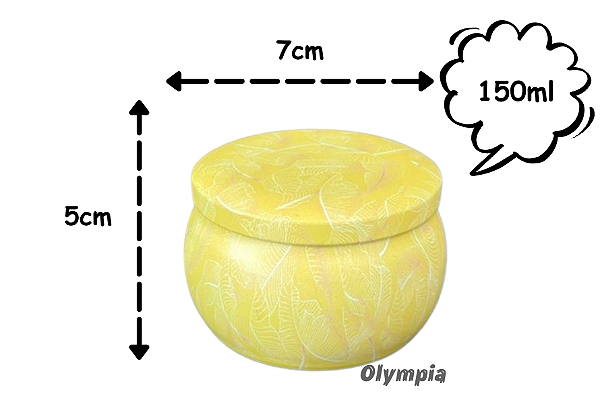 Lata Folhaara Yellow 150ml