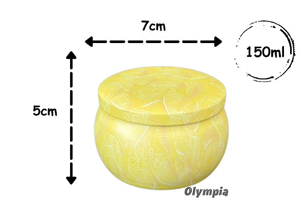 Lata Folhaara Yellow 150ml