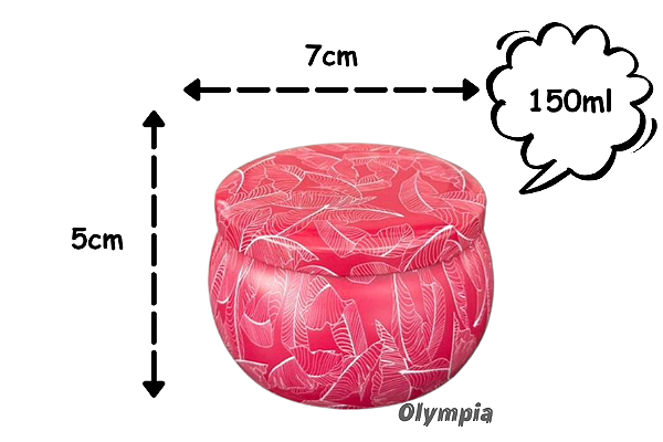 Lata Folhaara Red 150ml