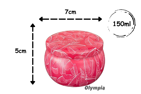 Lata Folhaara Red 150ml