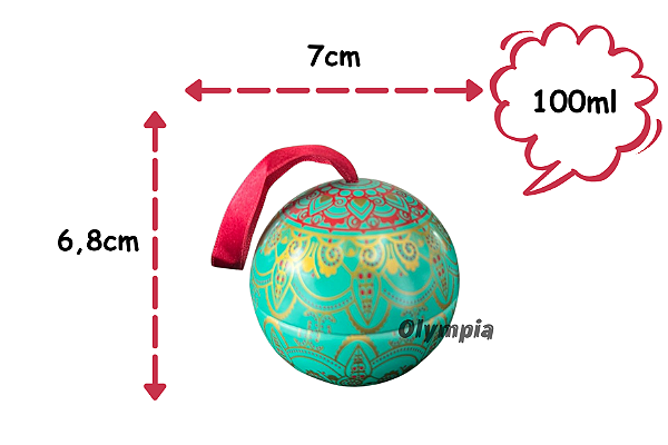 Lata Bolinha Turmalina 100ml