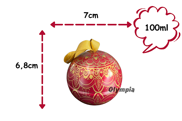 Lata Bolinha Rouge 100ml