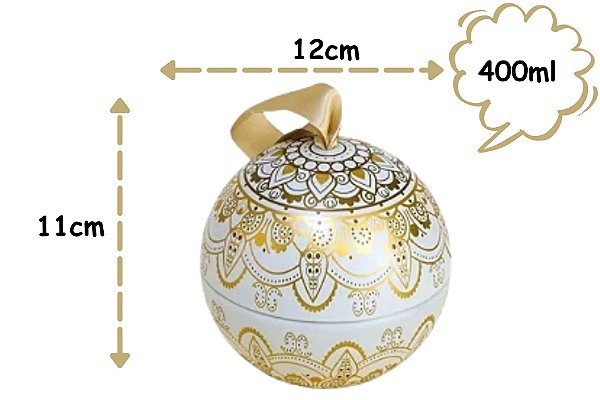 Lata Bola Pérola 400ml