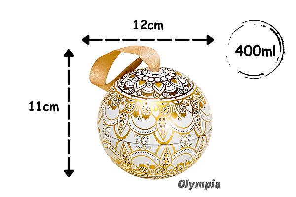 Lata Bola Pérola 400ml