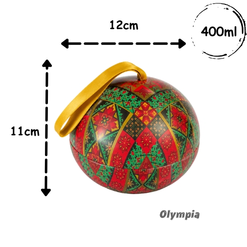 Lata Bola Natal Real 400ml Meister