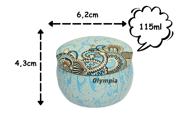 Lata Mosaico Azulor 115ml