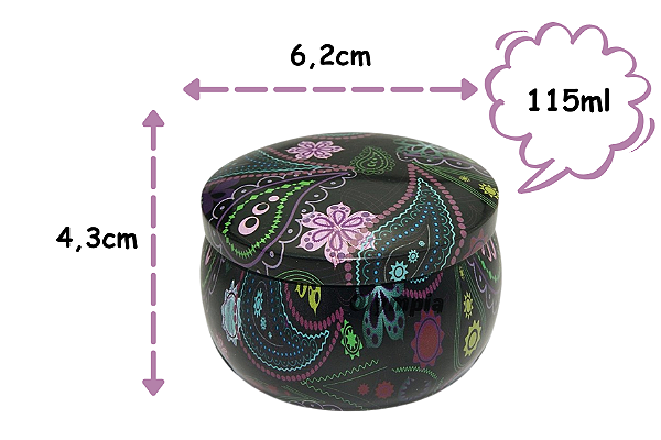 Lata Mosaico Obscuralis 115ml