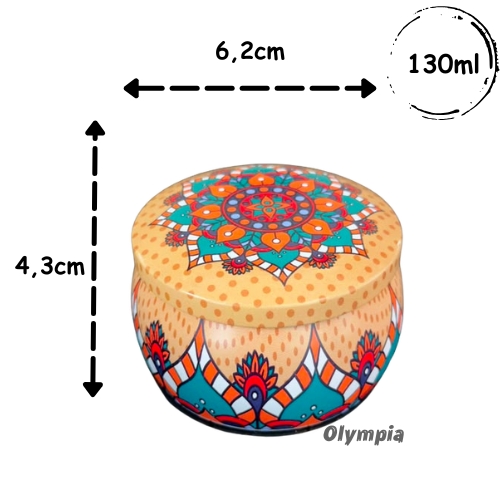 Lata Mosaico GeoAura 130ml