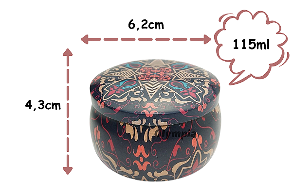 Lata Mandala Crepúsculo 115ml