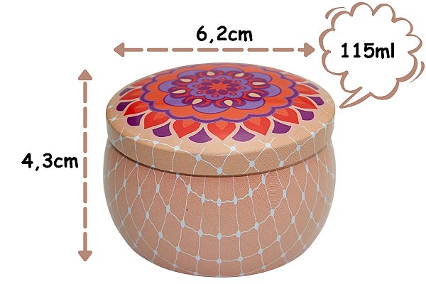 Lata Mandala Pessência 115ml