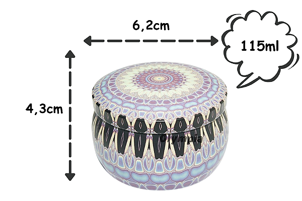 Lata Mandala Caleido 115ml