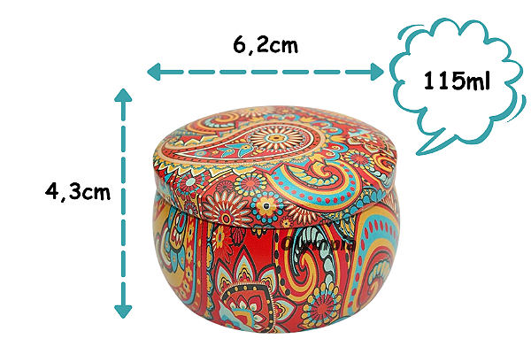 Lata Mandala Paisley 115ml