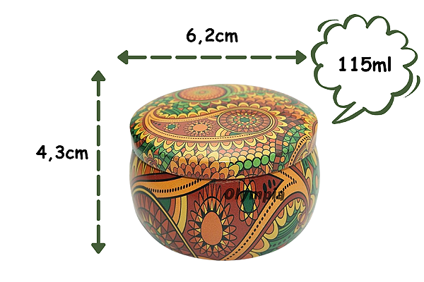 Lata Mandala Solstício 115ml