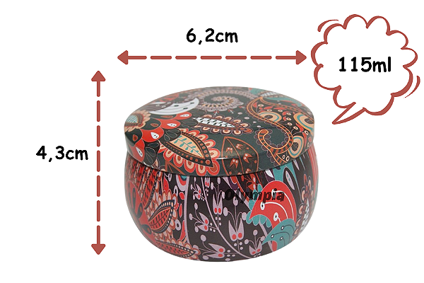 Lata Mandala Ornamenta 115ml