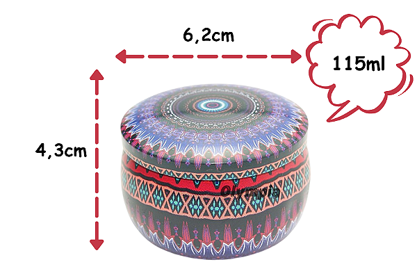 Lata Mandala Opalescência 115ml