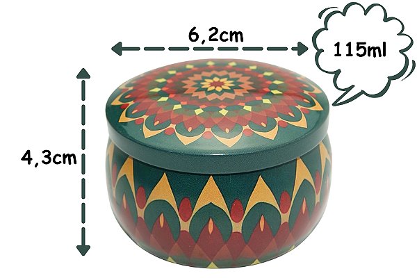 Lata Mandala Arbóreo 115ml