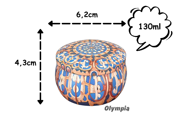 Lata Mosaico Bizantino 130ml