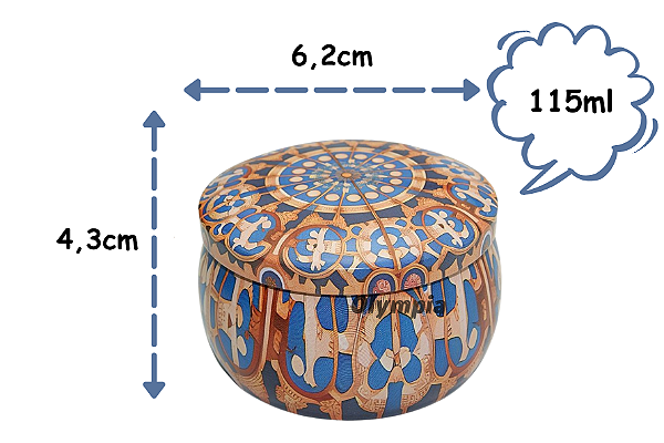 Lata Mandala Bizantino 115ml