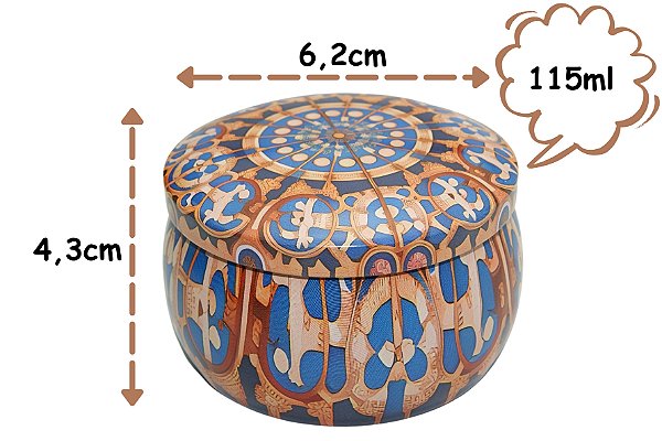 Lata Mandala Bizantino 115ml