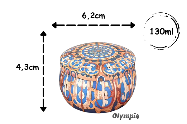 Lata Mosaico Bizantino 130ml