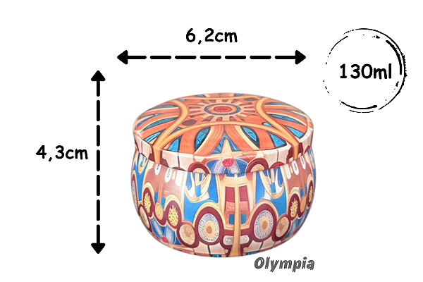 Lata Mandala Coroa do Sol 130ml