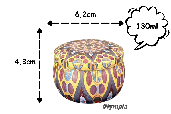 Lata Mandala Sândalo 130ml