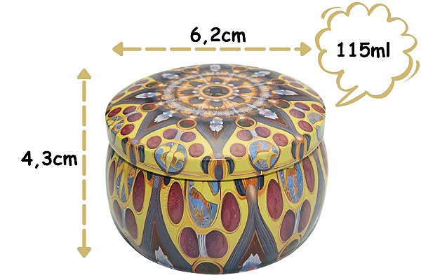 Lata Mandala Sândalo 115ml