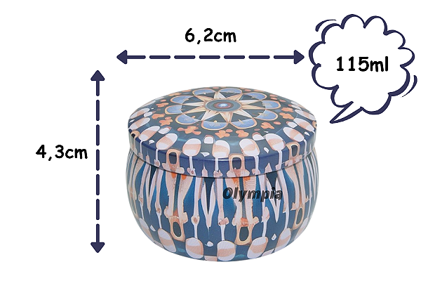 Lata Mandala Escória 115ml