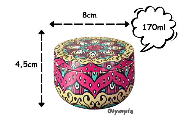 Lata Mandala TerraRosa 170ml