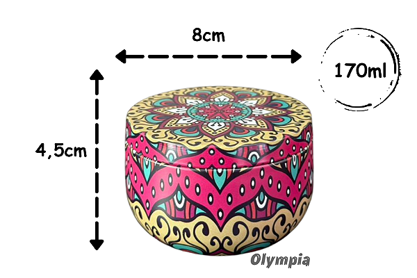 Lata Mandala TerraRosa 170ml