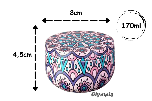 Lata Mandala Púrpures 170ml