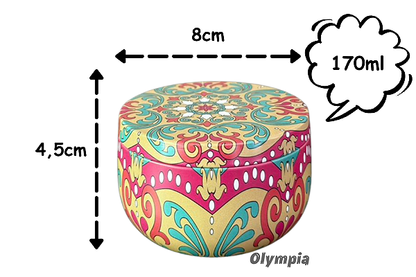 Lata Mandala Zimbro 170ml