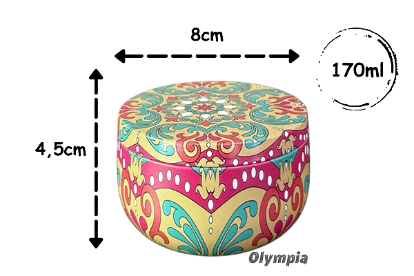 Lata Mandala Zimbro 170ml