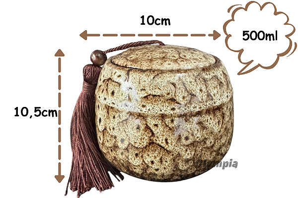 Cerâmica Chinesa Branco 500ml