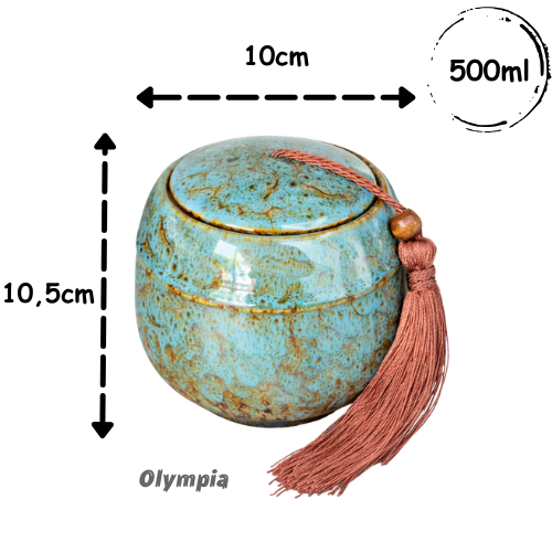 Cerâmica Chinesa Azul 500ml