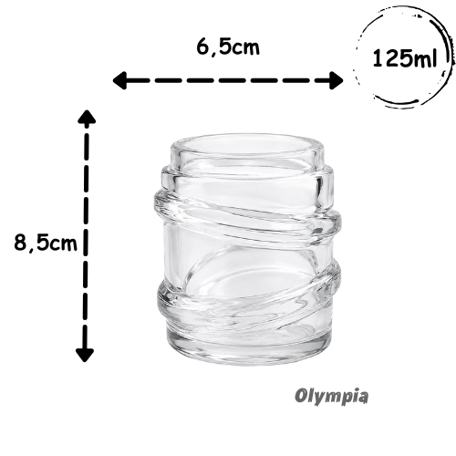 Pote de Vidro Vortex