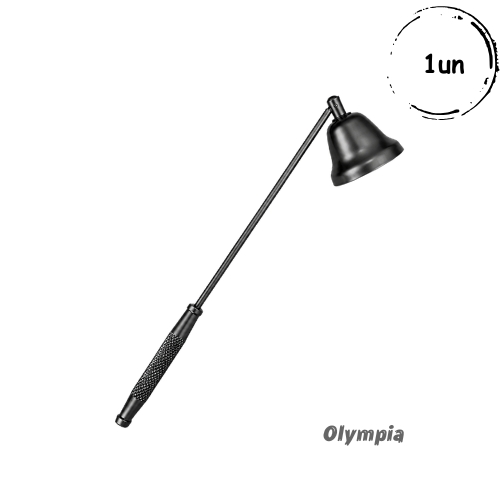 Abafador de vela Black Olympia