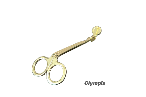 Tesoura aparador de pavio Gold