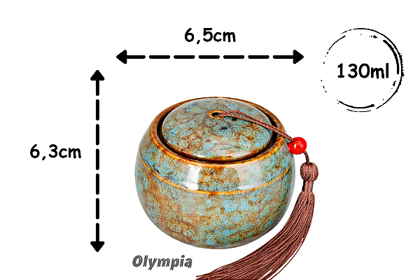 Cerâmica Chinesa Azul 130ml