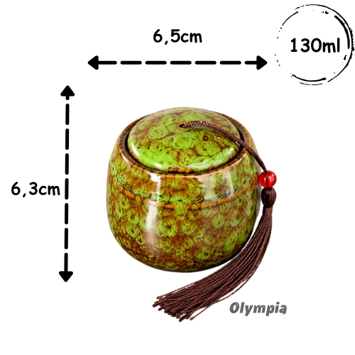 Cerâmica Chinesa Verde 130ml