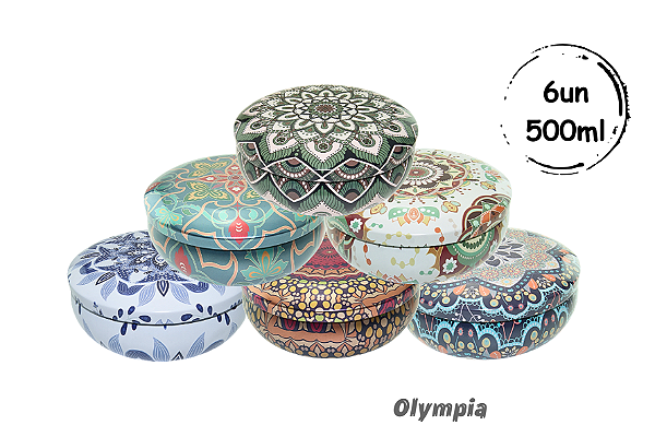 6 Latas Premium Olympia 500ml