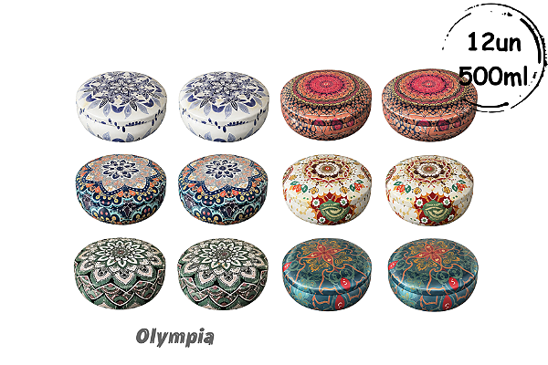 12 Latas Premium Olympia 500ml