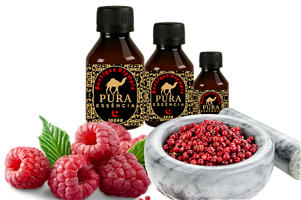 Pura Essência Framboesa e Pimenta Rosa