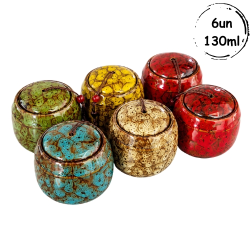 6un Cerâmica Chinesa 130ml