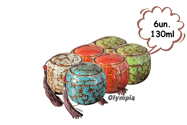 6un Cerâmica Chinesa 130ml