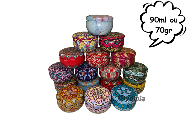 Kit 17 Latas Vintage 90ml - 70grs
