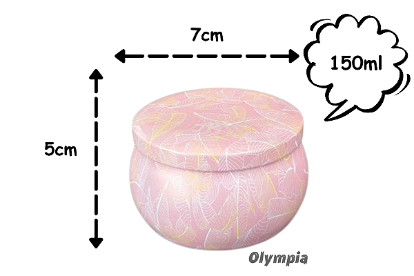 Lata Folhaara Rose 150ml