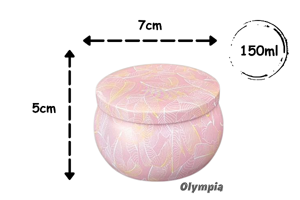 Lata Folhaara Rose 150ml