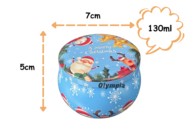 Lata Christmas Blue 130ml