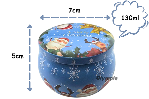 Lata Christmas Blue 130ml